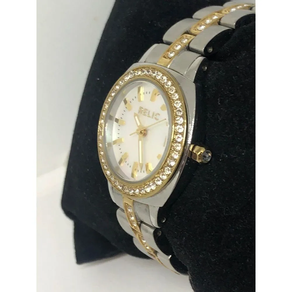 Relic ZR12036 Women's Stainless Steel Analog Dial Quartz Genuine Watch HO118